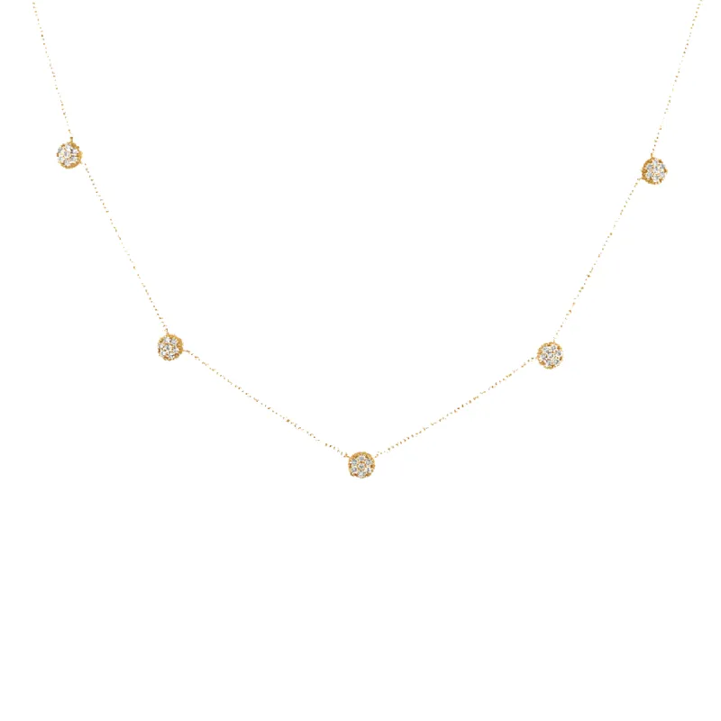 14K Nova Diamond Necklace sold by IceLink