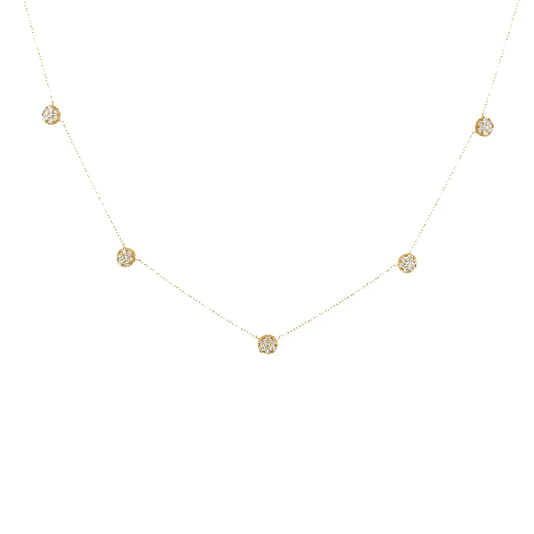 14K Nova Diamond Necklace sold by IceLink