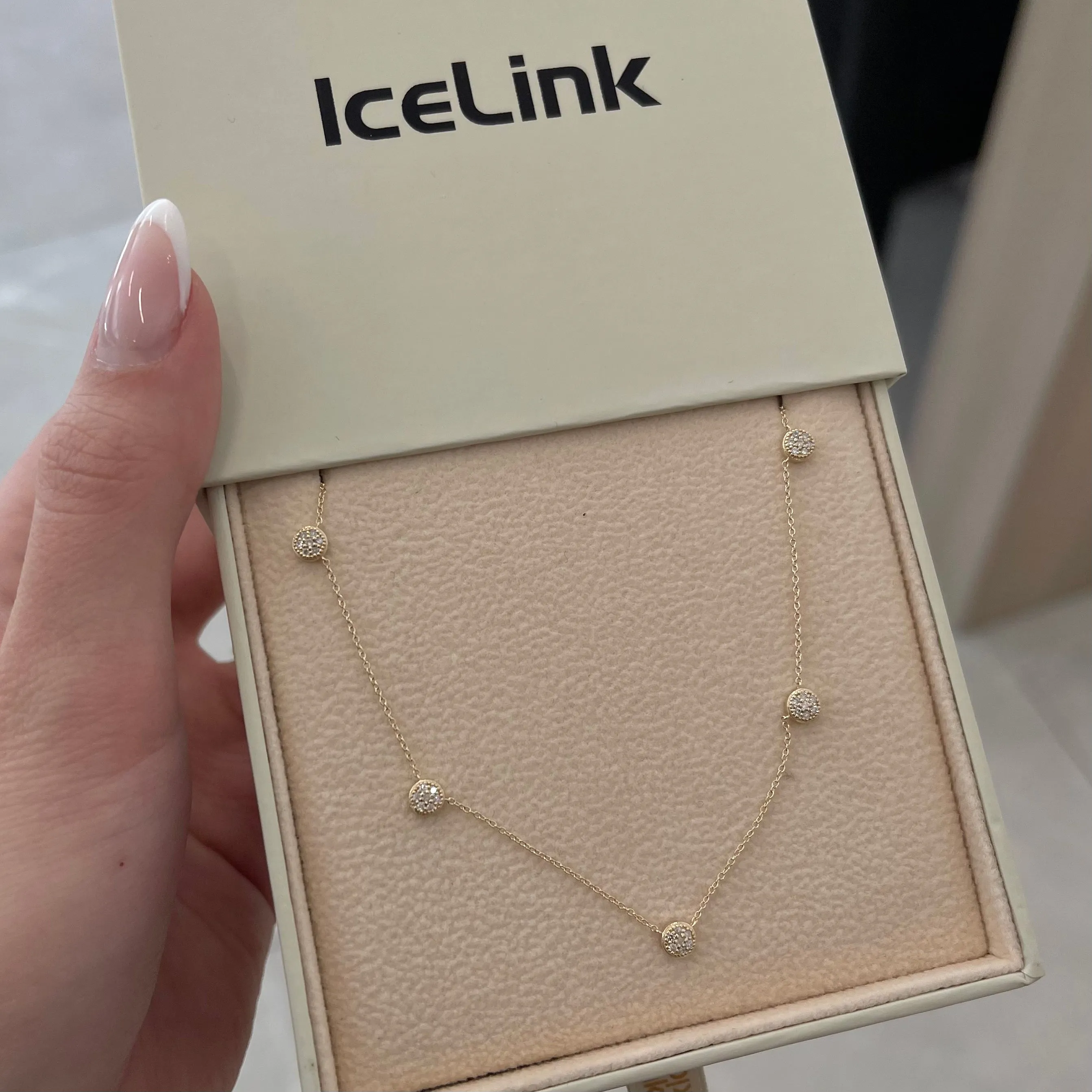 14K Nova Diamond Necklace sold by IceLink product image thumbnail 5