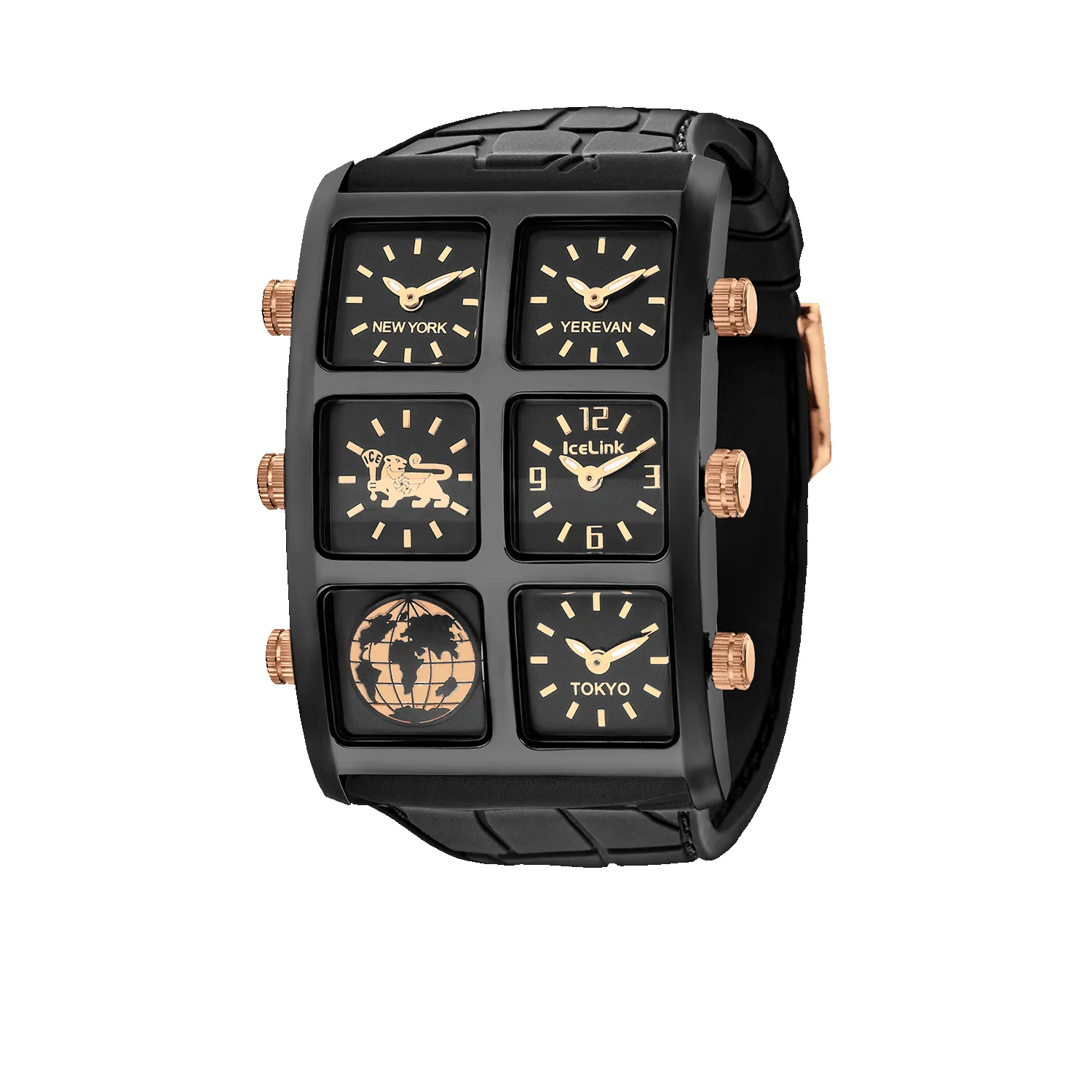 Nero Satin 6TZ Watch (sample sale) sold by IceLink