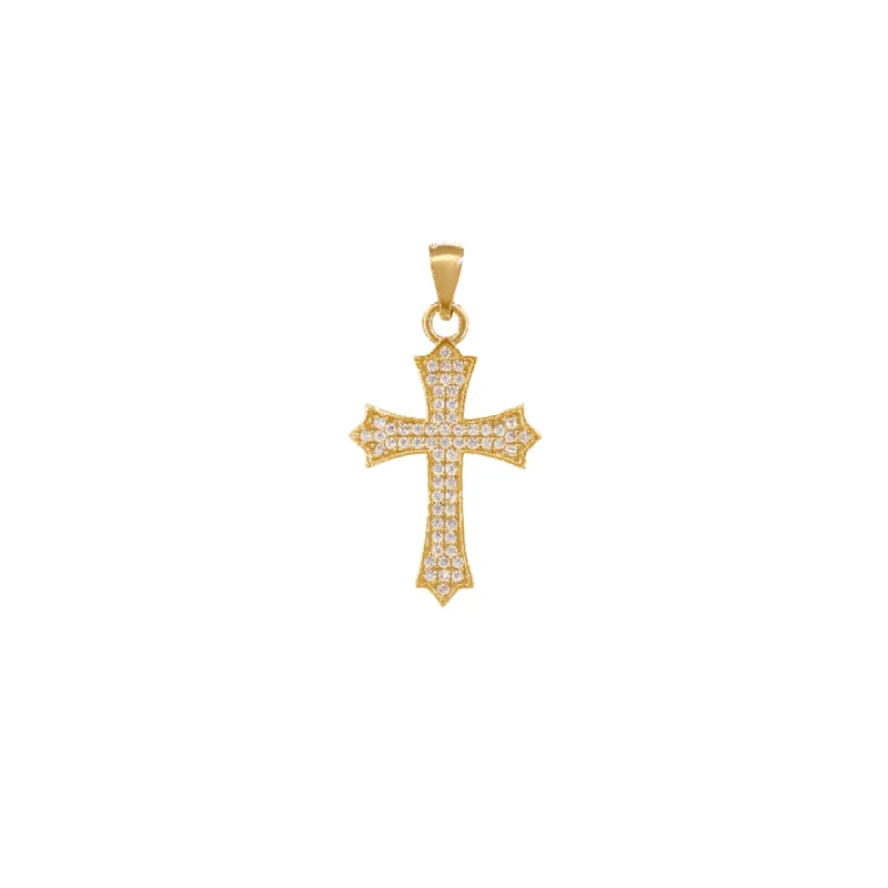 14K Noble Cross Pendant sold by IceLink
