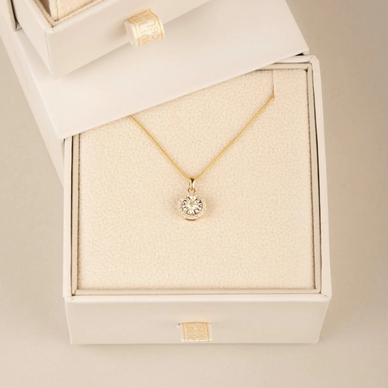 14K Sosem Diamond Pendant sold by IceLink product image thumbnail 5