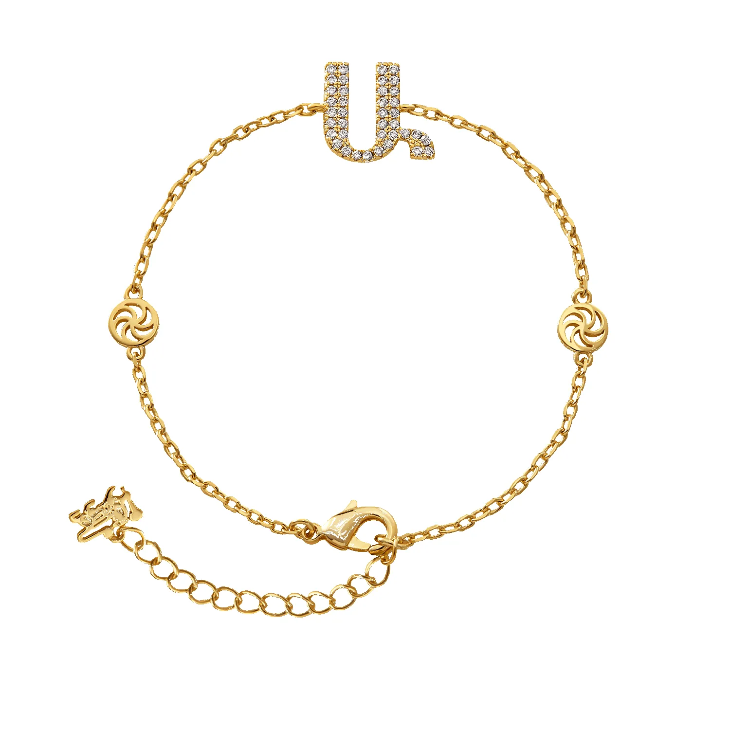 Armenian Initial Bracelet sold by IceLink