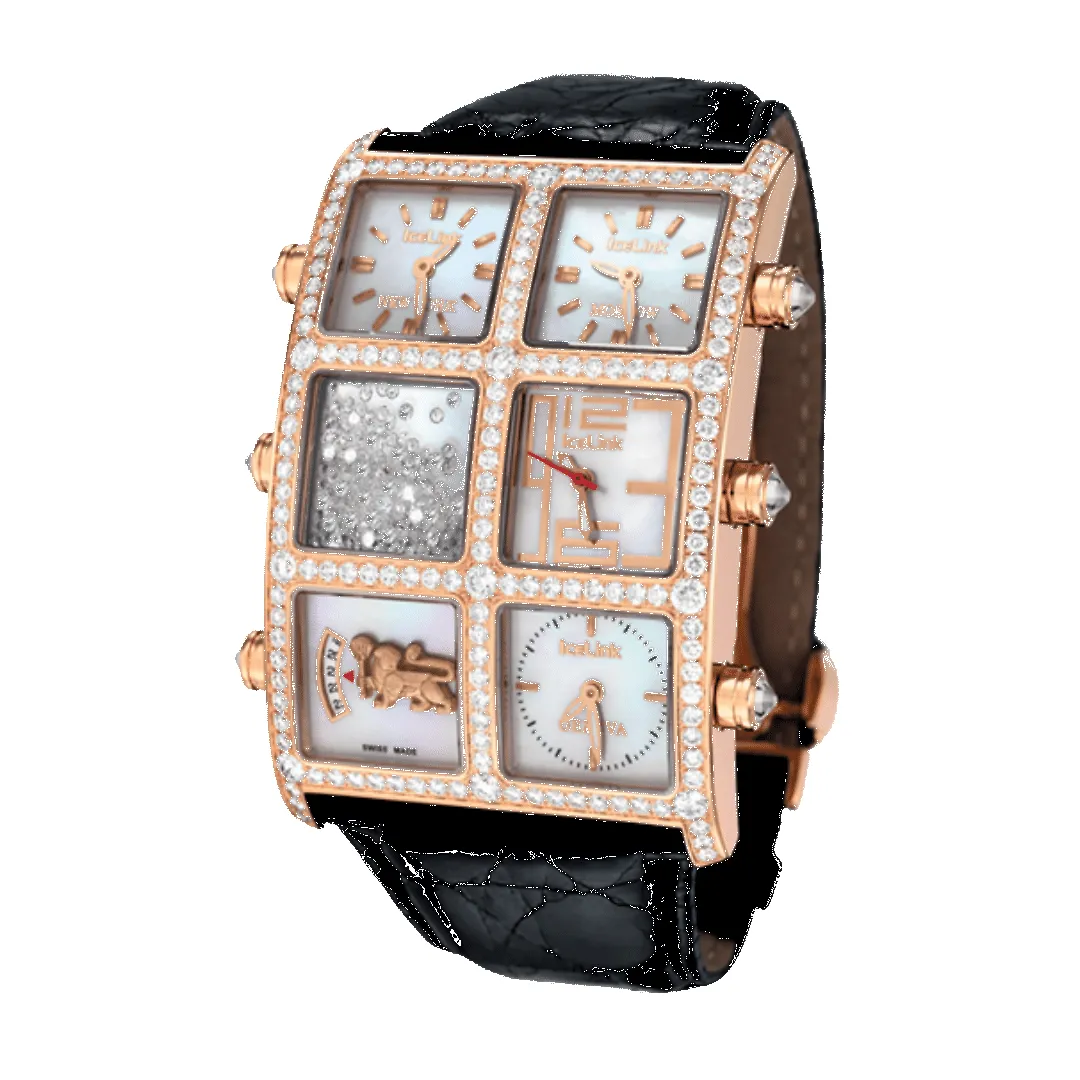 Aurelio 6TZ Diamond Watch sold by IceLink