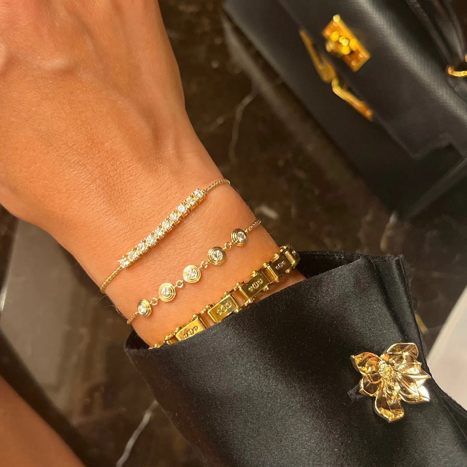 14K Lyla Diamond Tennis Bracelet sold by IceLink product image thumbnail 3