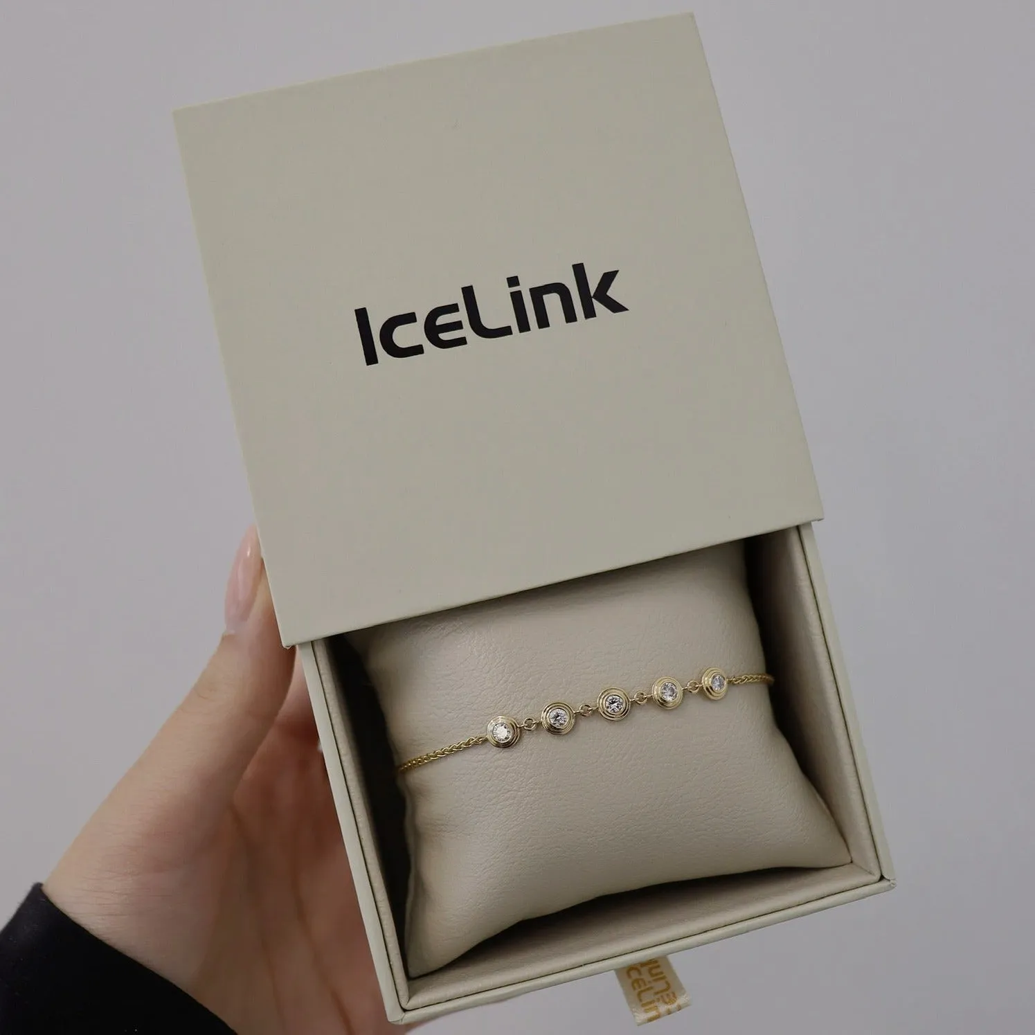14K Lyla Diamond Tennis Bracelet sold by IceLink product image thumbnail 4