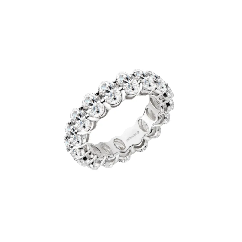 14K Oval Eternity Ring sold by IceLink