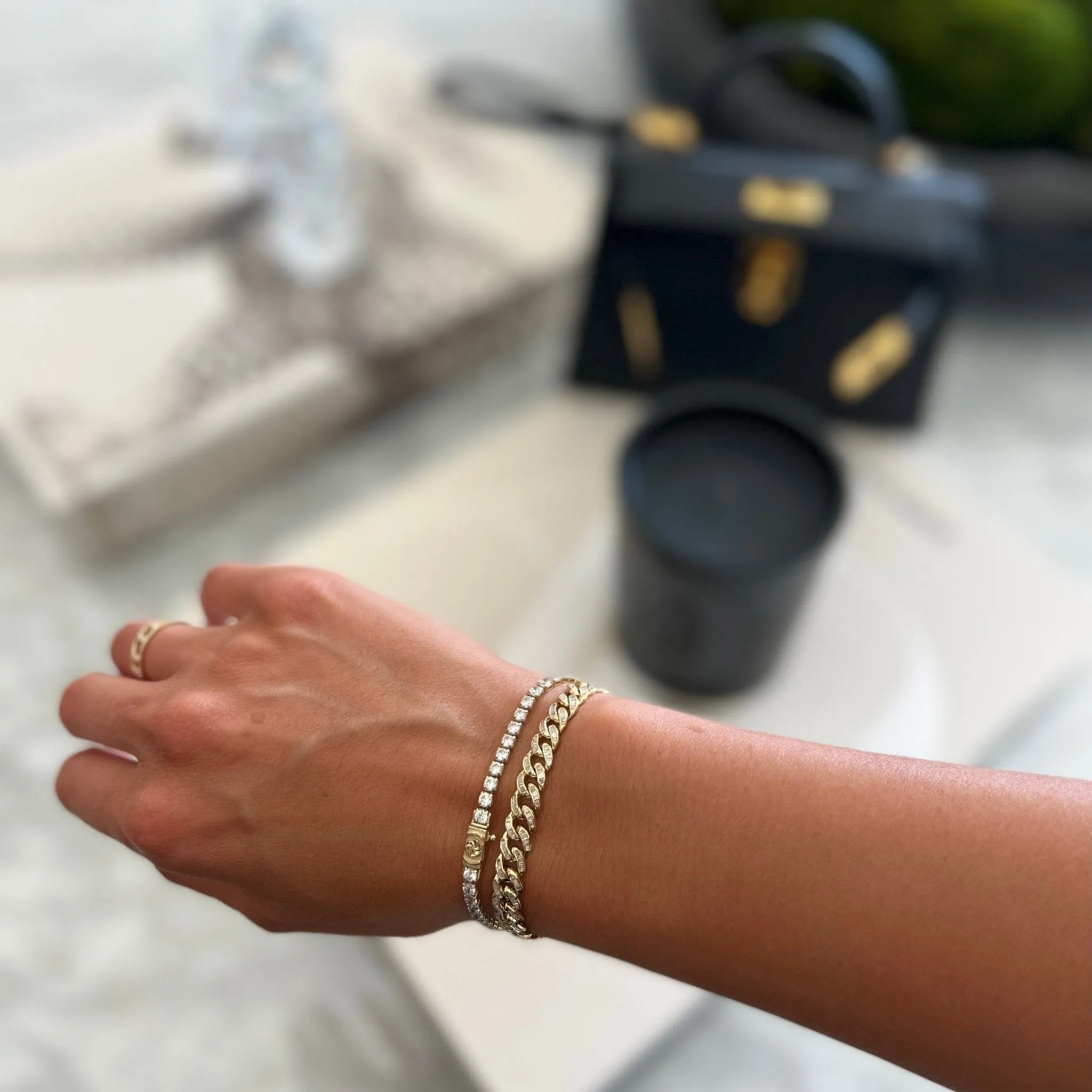 14K Gold Tennis Bracelet 2.75mm sold by IceLink product image thumbnail 2