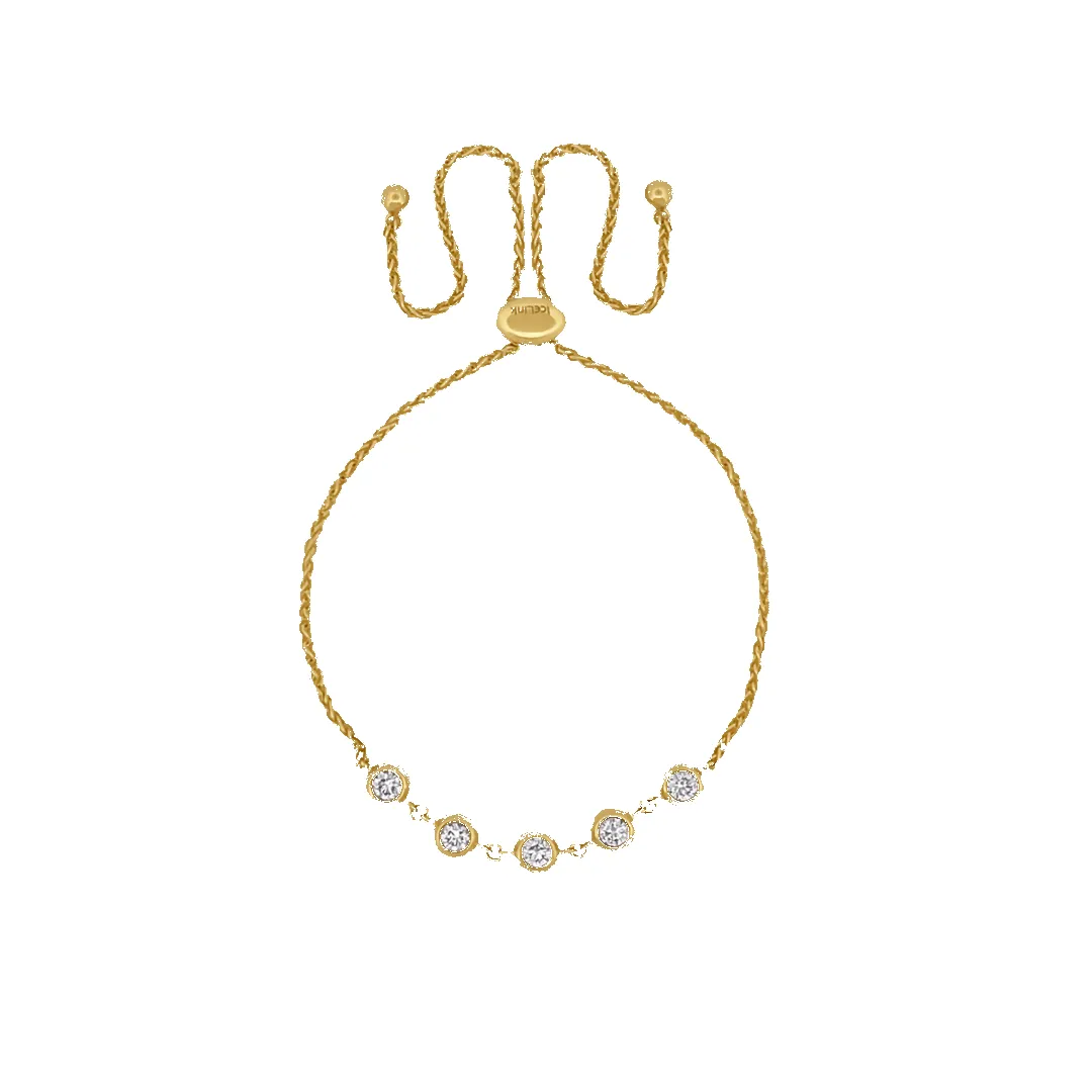 14K Isla Diamond Tennis Bracelet sold by IceLink