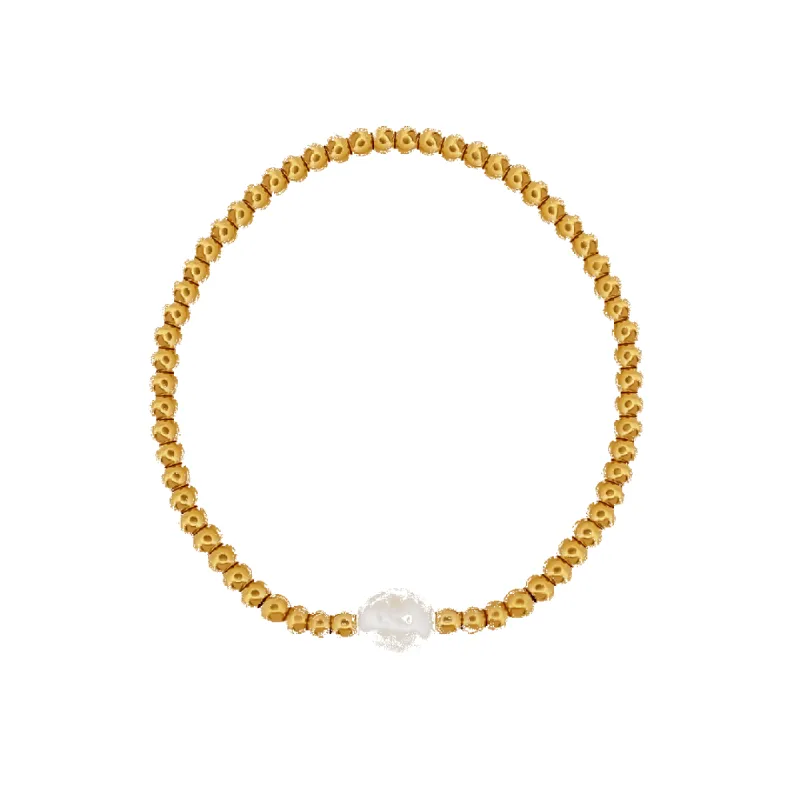 Beaded Pearl Bracelet  (Sample Sale) sold by IceLink