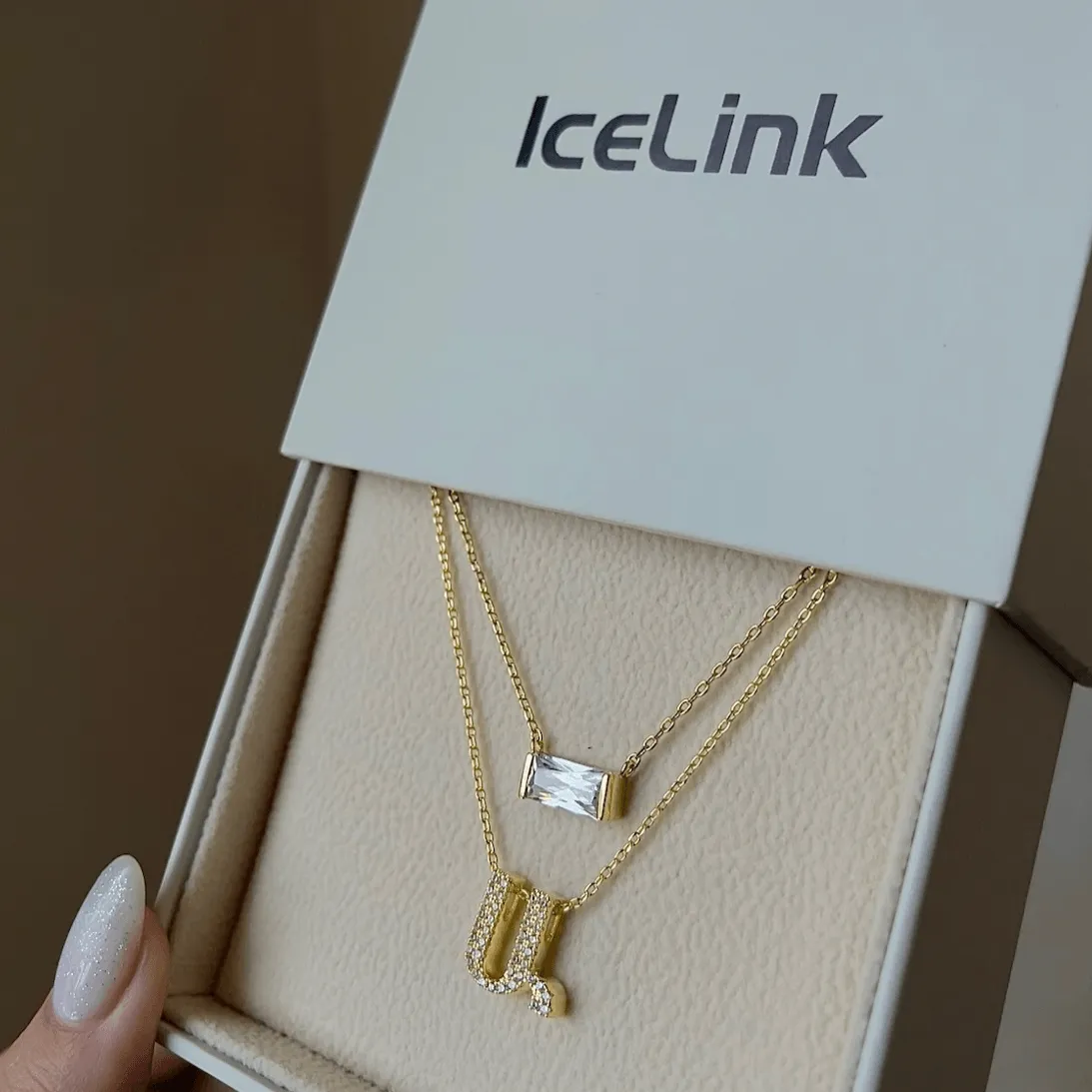 Armenian Initial Necklace (Sample Sale) sold by IceLink product image thumbnail 4