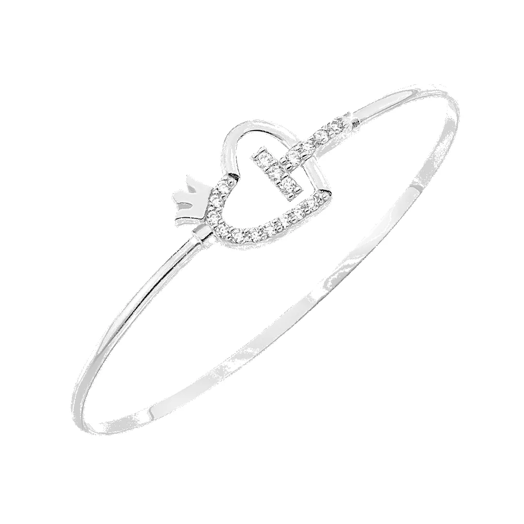 14K Tiara Diamond Bangle (Sample Sale) sold by IceLink product image thumbnail 2