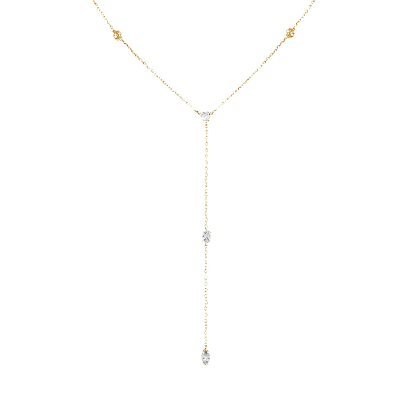 Capri Lariat Necklace (Sample Sale) sold by IceLink