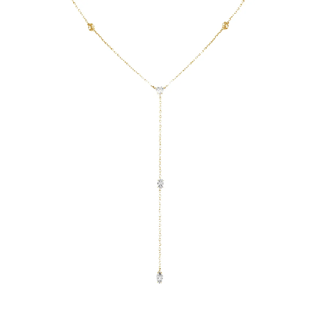 Capri Lariat Necklace (Sample Sale) sold by IceLink