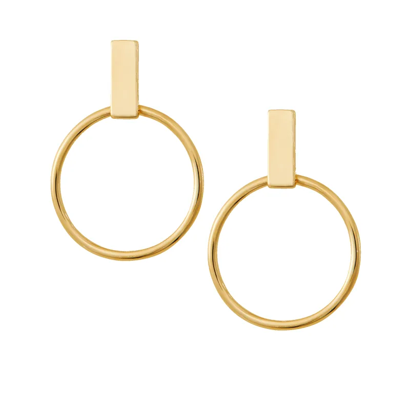 14K Nane Hoops sold by IceLink