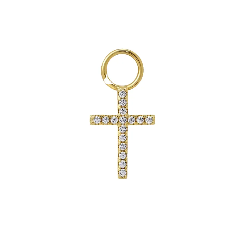 Cross Charm sold by IceLink