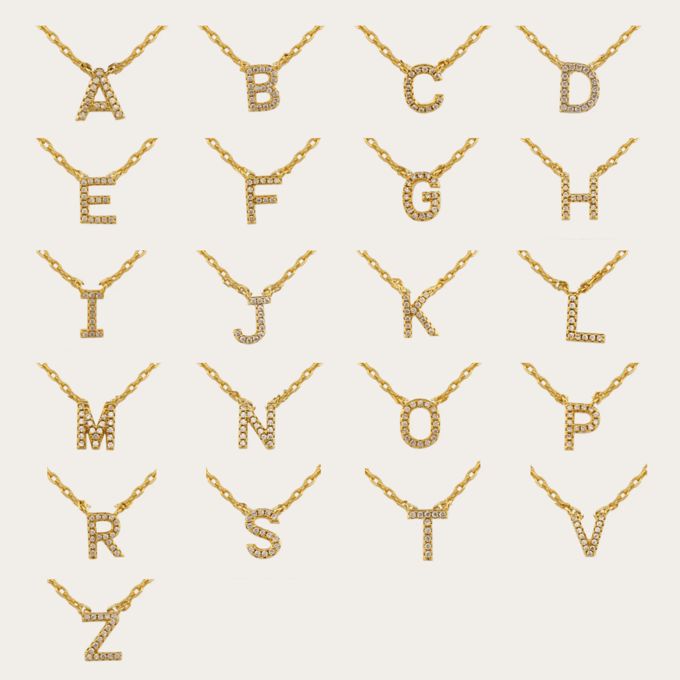 Turquoise 'True You' Initial Necklace sold by IceLink product image thumbnail 3