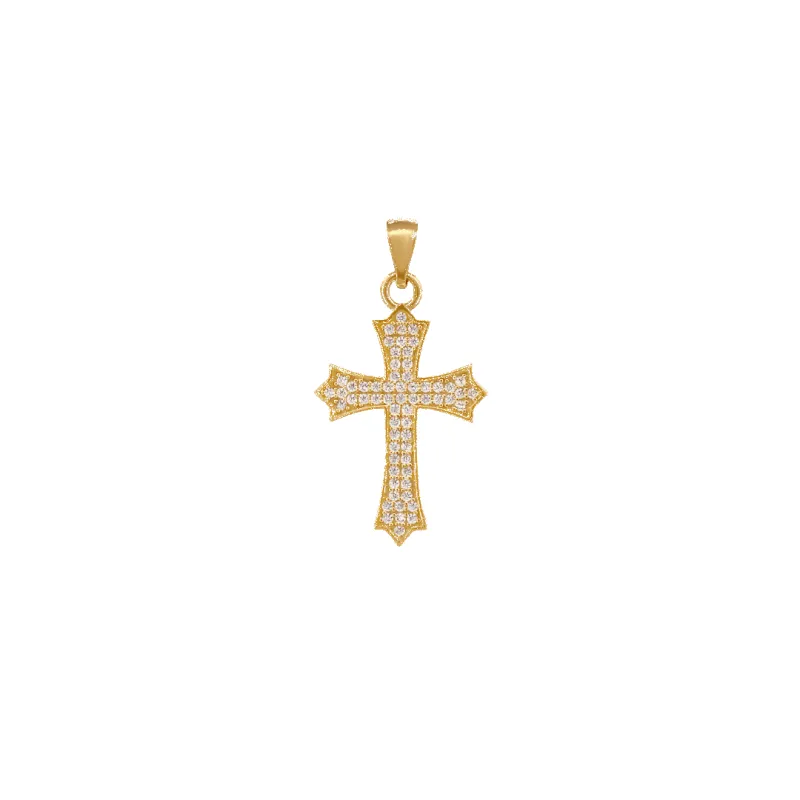 14K Noble Cross Pendant sold by IceLink