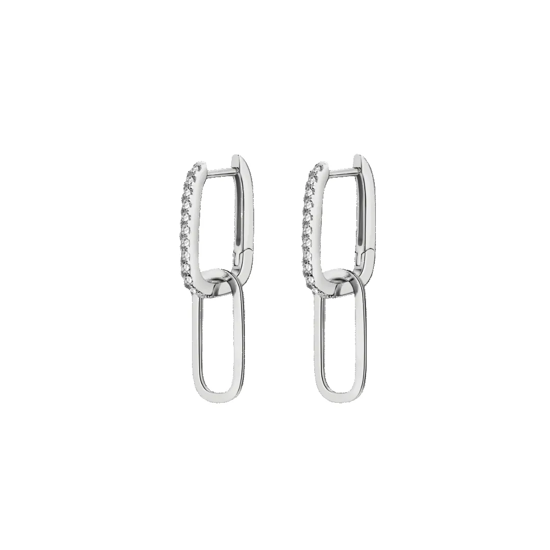 14K Birthday Girl Moissanite Earrings sold by IceLink product image thumbnail 4