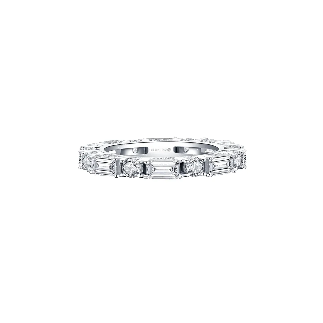 14K Siggy Eternity Ring sold by IceLink product image thumbnail 3