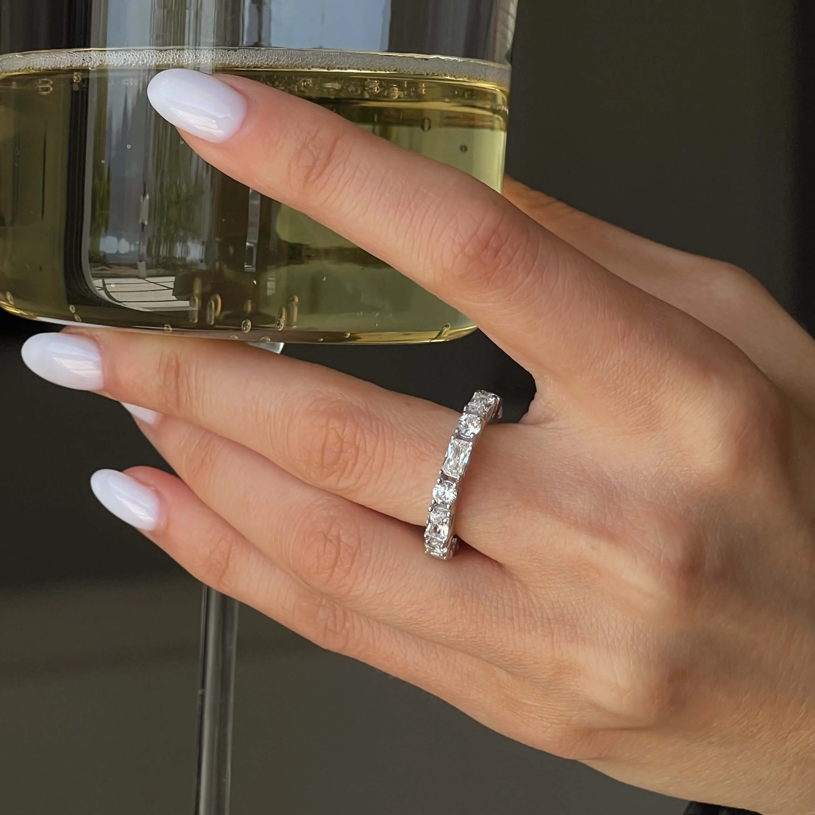 14K Siggy Eternity Ring sold by IceLink product image thumbnail 2