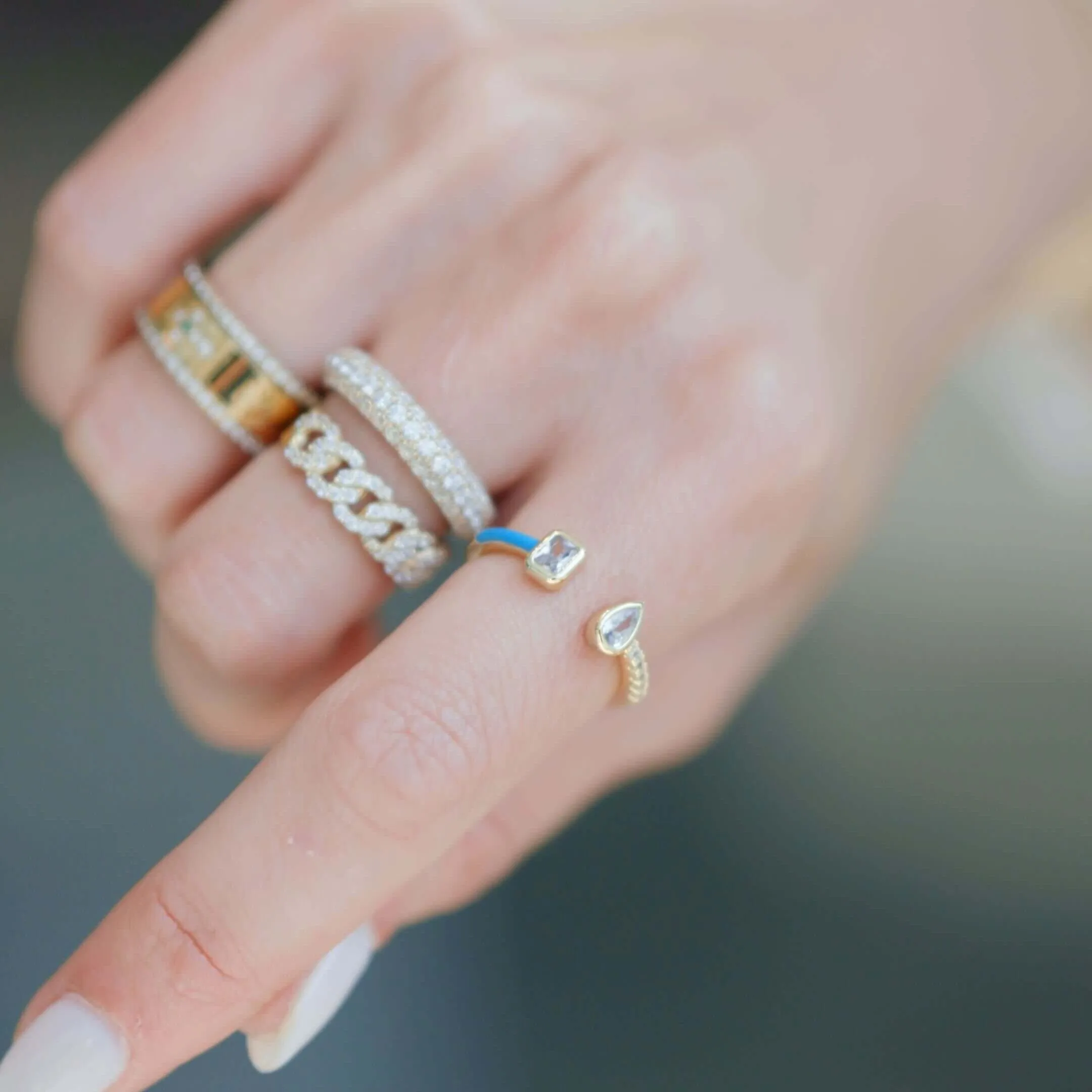 14K Cuban Ring sold by IceLink product image thumbnail 3