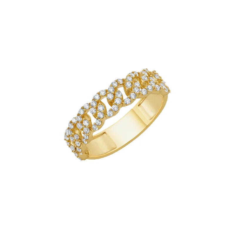 14K Cuban Ring sold by IceLink