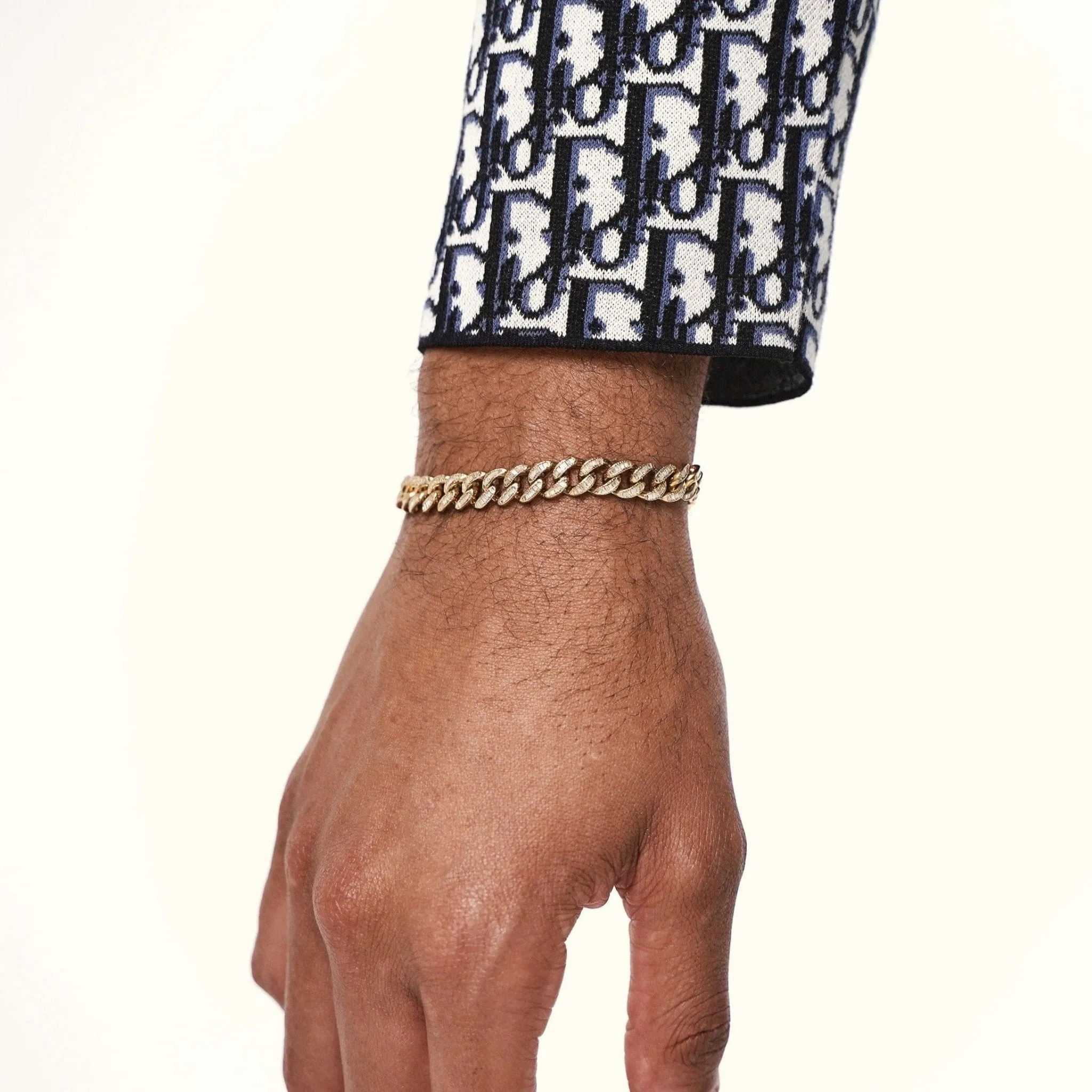 10K Baguette Cuban Bracelet 8.5mm sold by IceLink product image thumbnail 3