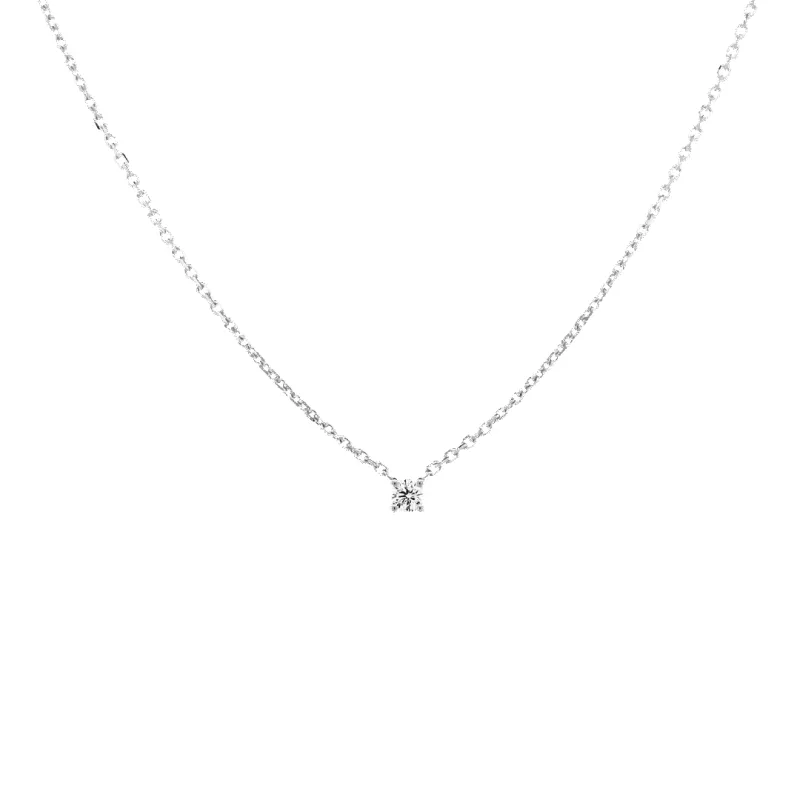 14K Princess Diamond Necklace sold by IceLink
