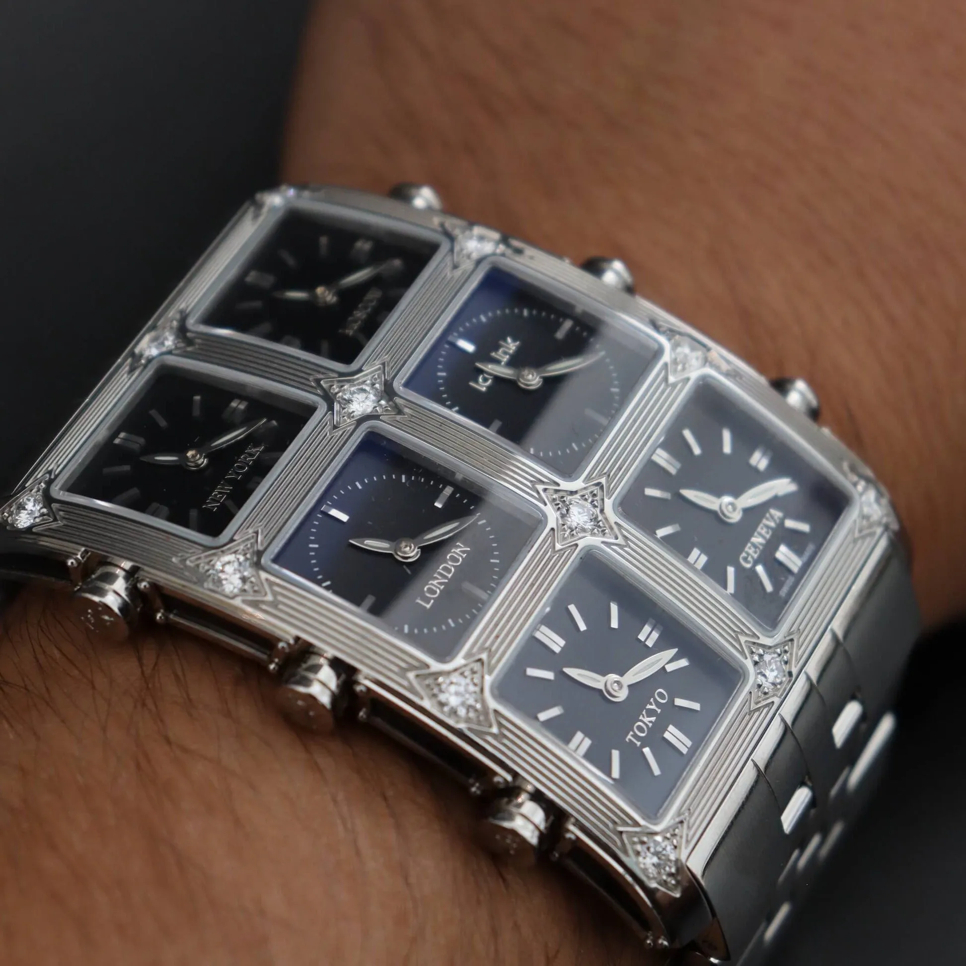 Nocturne 6TZ Diamond Watch sold by IceLink product image thumbnail 3