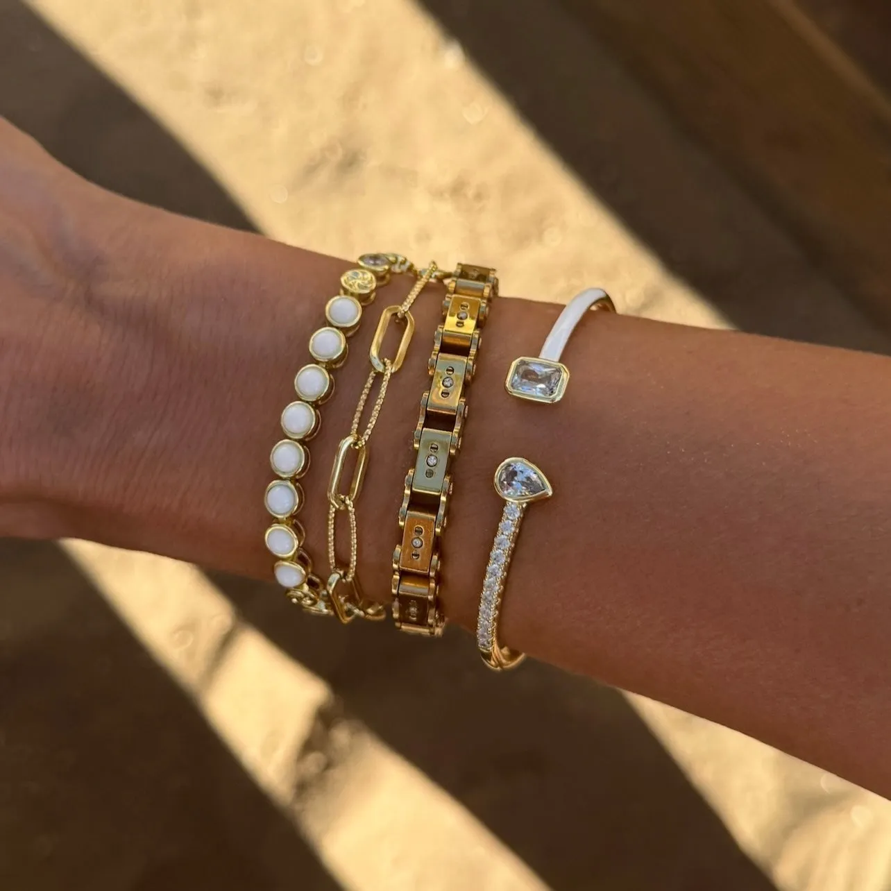 White Eternity Bracelet sold by IceLink product image thumbnail 2