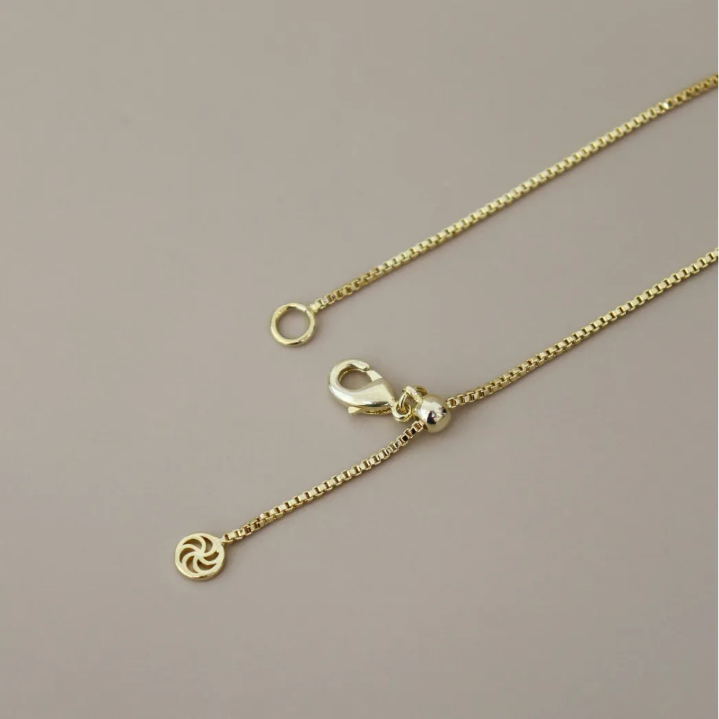 White 'True You' Initial Necklace sold by IceLink product image thumbnail 4