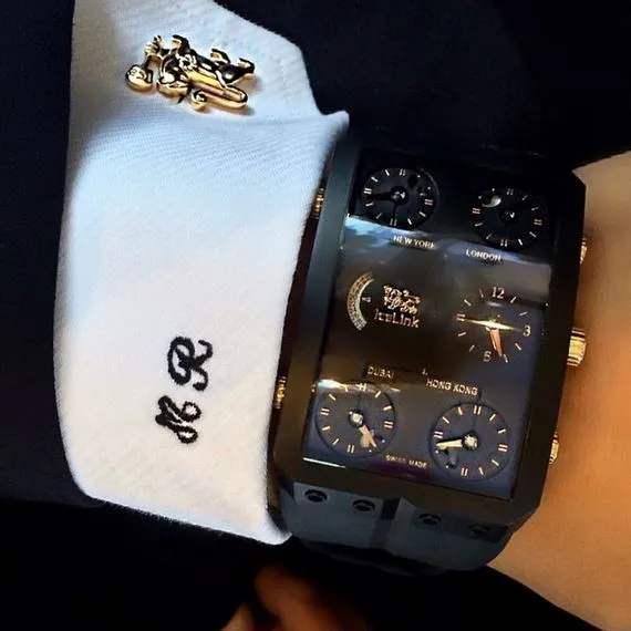 18K Rose Gold Lioness Cuff Links sold by IceLink product image thumbnail 2