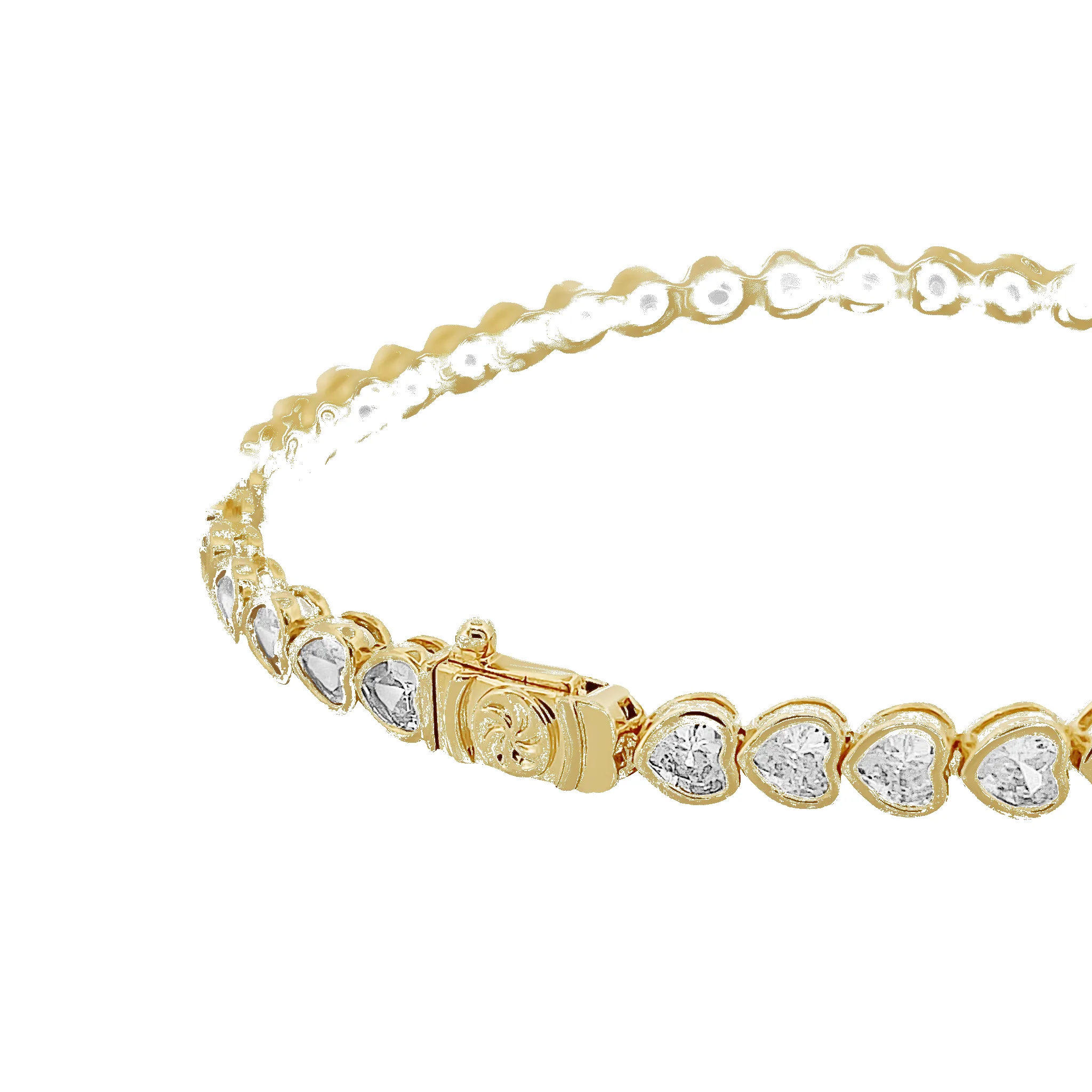 Amor Sui Heart Tennis Bracelet sold by IceLink product image thumbnail 3
