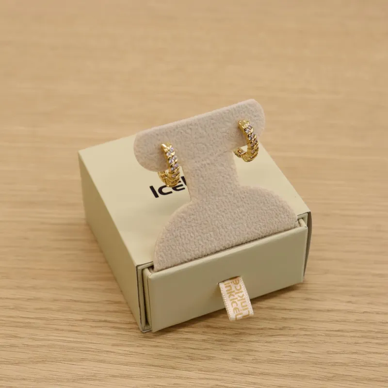 Hailey Hoop Earrings sold by IceLink