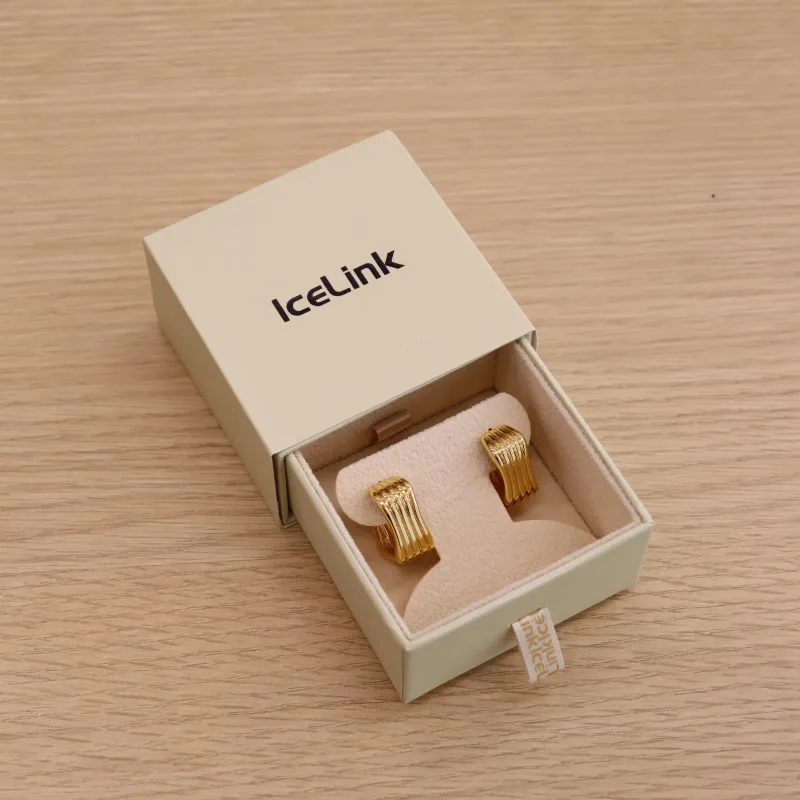 Square Hoop Earring sold by IceLink