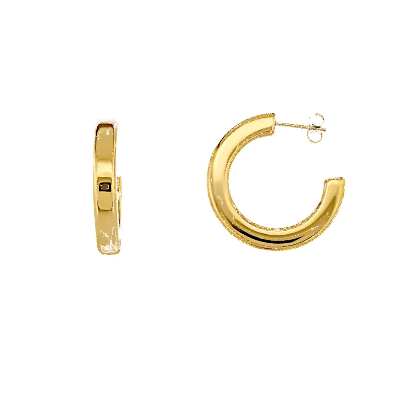 ‘Veya’ Hoop Earrings (Sample Sale) sold by IceLink