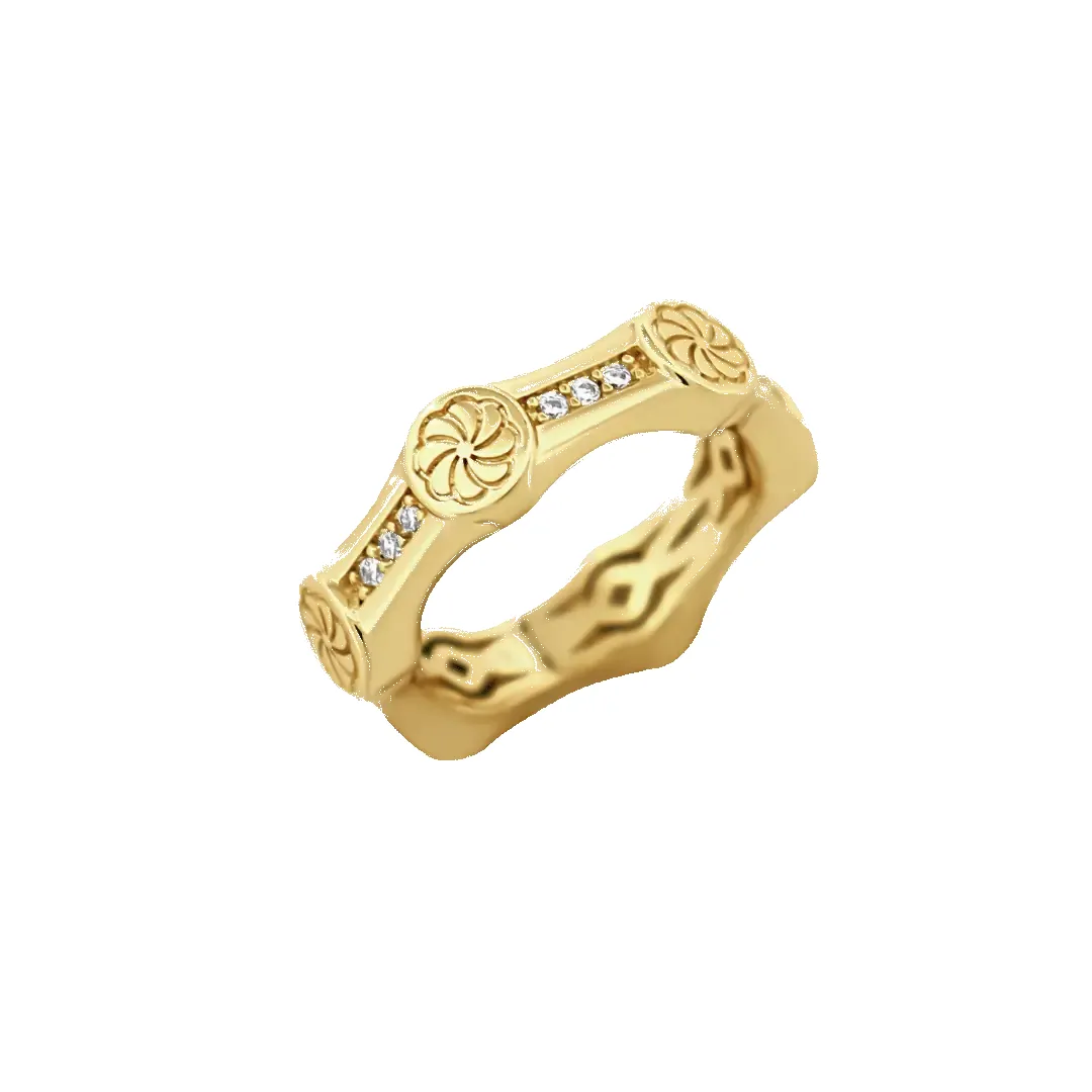 Bicycle Eternity Link Ring sold by IceLink