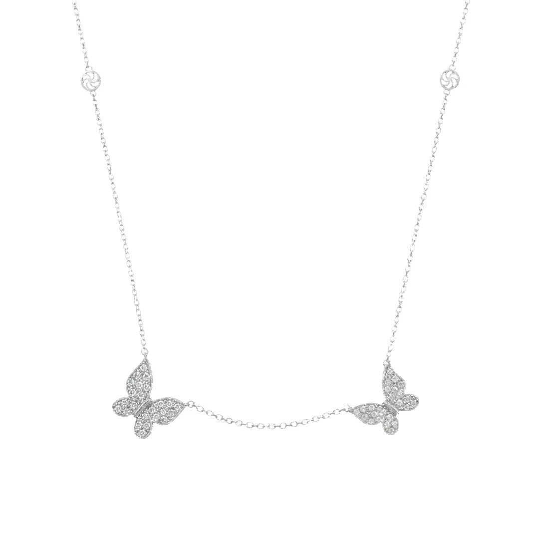 Bianca Butterfly Necklace sold by IceLink product image thumbnail 4