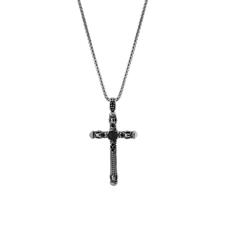 Maverick Cross Necklace made by IceLink