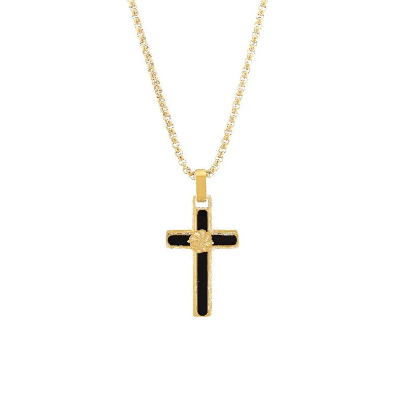 Atlas Cross Necklace made by IceLink