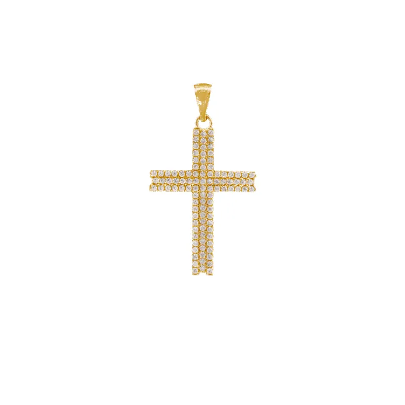 14K Cross Pendant sold by IceLink