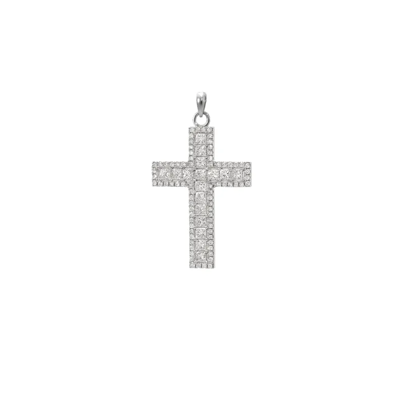 14K Bari Diamond Cross sold by IceLink