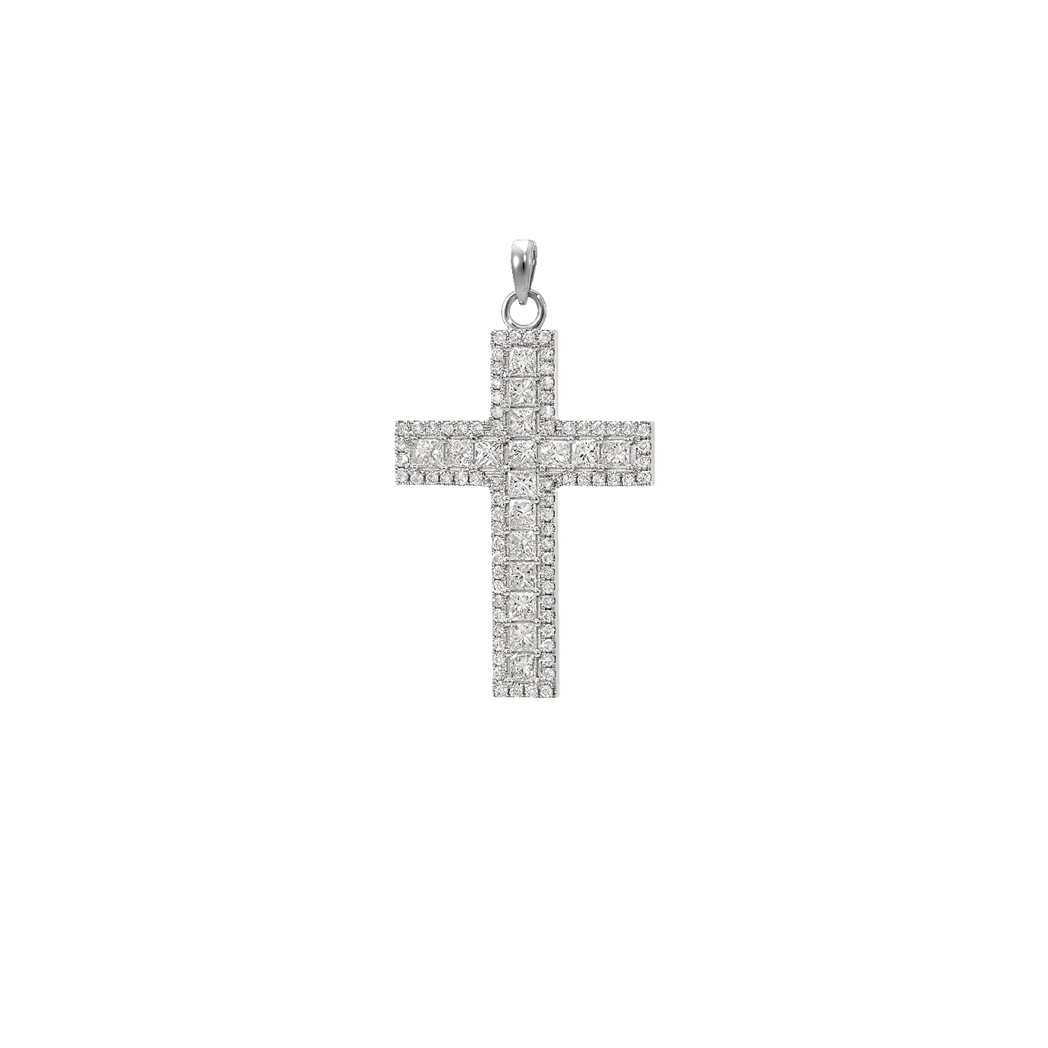 14K Bari Diamond Cross sold by IceLink