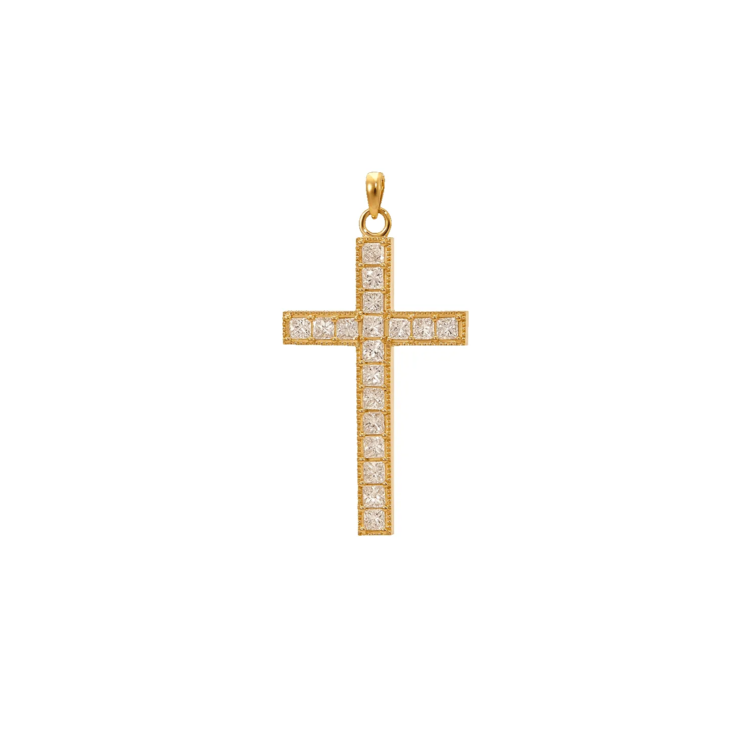 14K Como Diamond Cross sold by IceLink