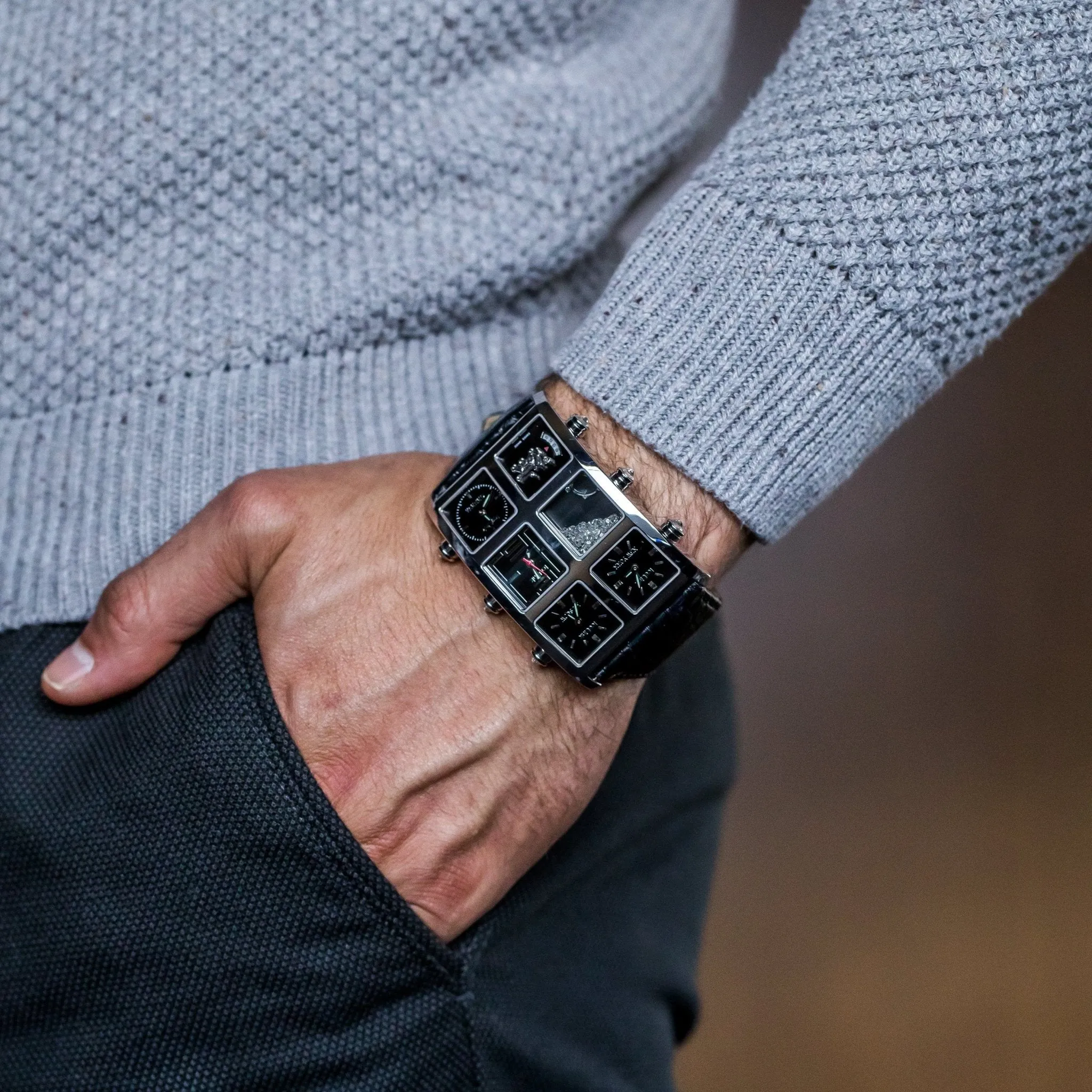 Ansu 6TZ Diamond Watch sold by IceLink product image thumbnail 2