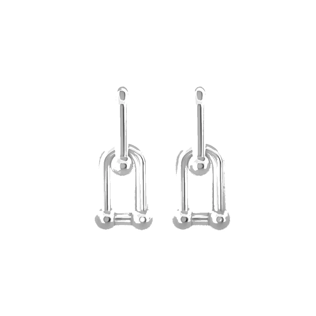 Linked Earrings (Sample Sale) sold by IceLink product image thumbnail 3