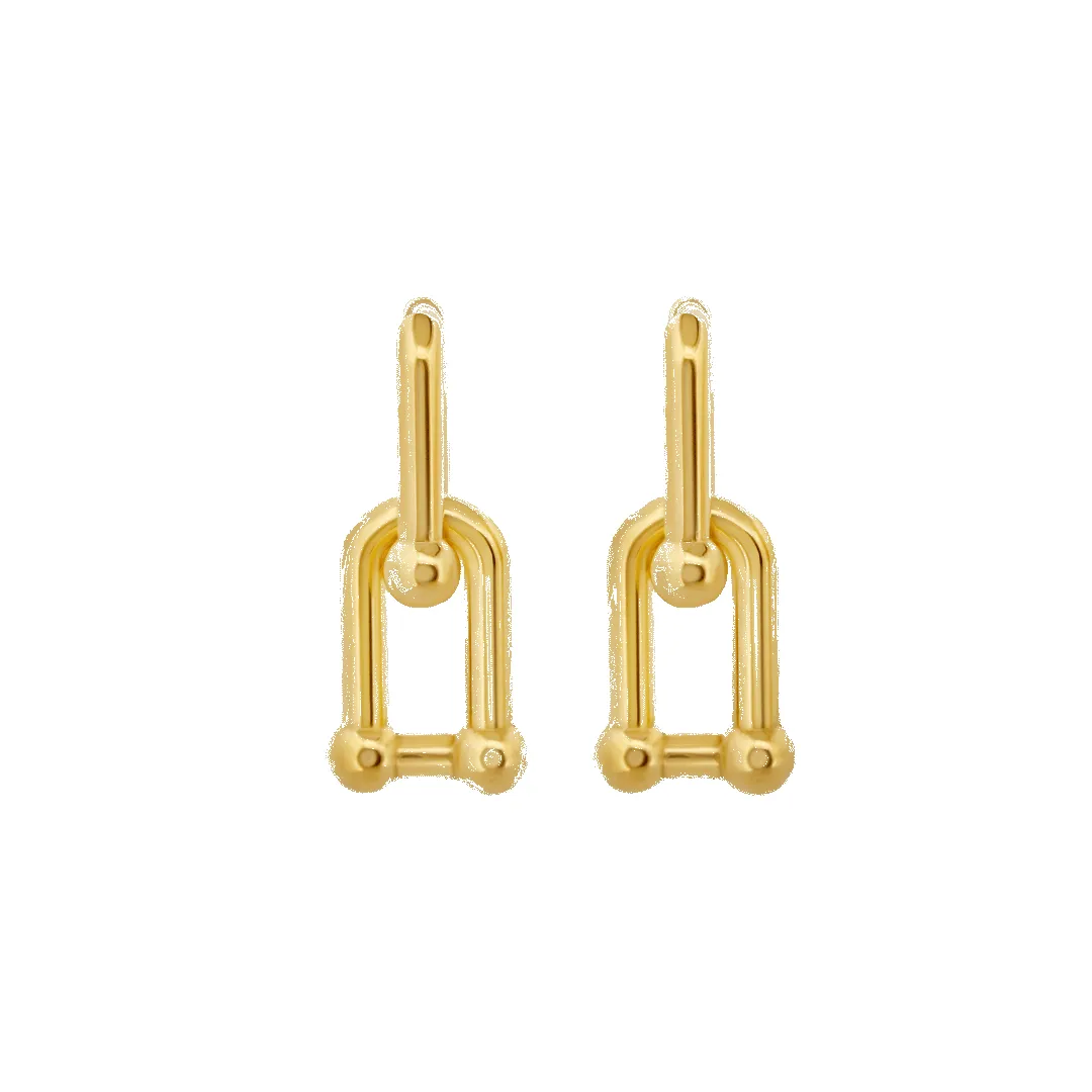 Linked Earrings (Sample Sale) sold by IceLink product image thumbnail 2