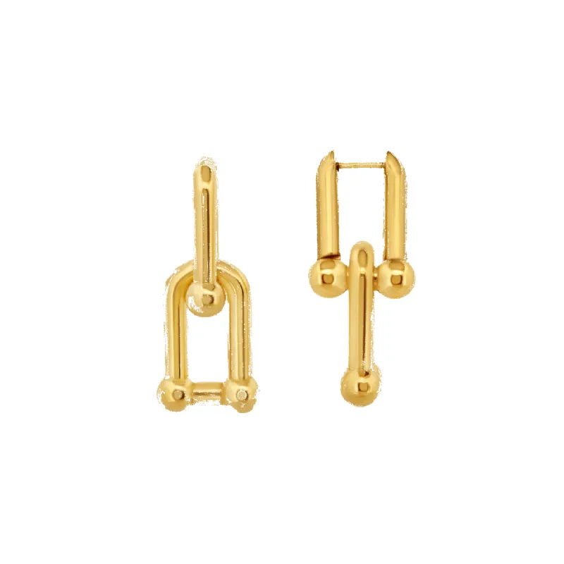 Linked Earrings (Sample Sale) sold by IceLink