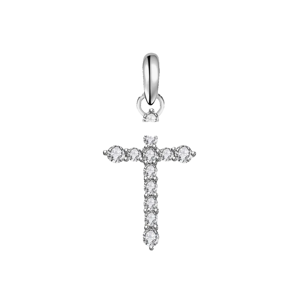 14K Dainty Cross Pendant sold by IceLink product image thumbnail 3
